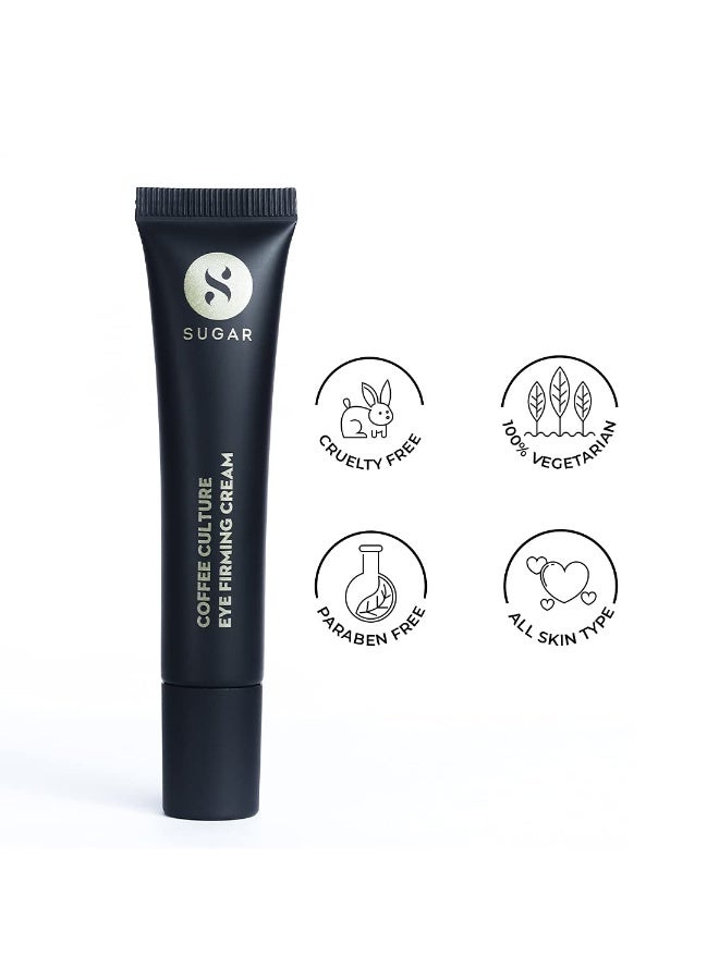 SUGAR Cosmetics Coffee Culture Eye Firming Cream with Coffee Extracts Under-Eye Cream to Relieve Puffiness and Dark Circles with Caffeine, Hyaluronic Acid - 15 ml - Image 2